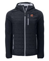 Maryland Terrapins Cutter & Buck Rainier Primaloft Eco Mens Full Zip Hybrid Jacket BL_MANN_HG 1