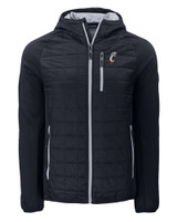 Cincinnati Bearcats Cutter & Buck Rainier Primaloft Mens Eco Full Zip Hybrid Jacket BL_MANN_HG 1