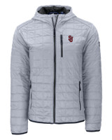 St Johns Red Storm Cutter & Buck Rainier Primaloft Eco Mens Full Zip Hooded Jacket POL_MANN_HG 1