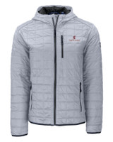 Santa Clara Broncos Cutter & Buck Rainier Primaloft Eco Mens Full Zip Hooded Jacket POL_MANN_HG 1