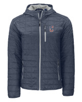 Cleveland Guardians Stars & Stripes Cutter & Buck Rainier Primaloft Eco Mens Full Zip Hooded Jacket ANM_MANN_HG 1