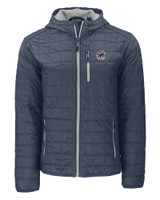 Chicago Cubs Stars & Stripes Cutter & Buck Rainier Primaloft Eco Mens Full Zip Hooded Jacket ANM_MANN_HG 1