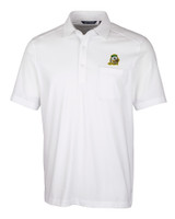 Oregon Ducks Cutter & Buck Advantage Tri-Blend Jersey Mens Big and Tall Pocket Polo WH_MANN_HG 1