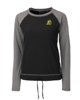 Oregon Ducks Cutter & Buck Response Lightweight Hybrid Womens Pullover Windbreaker BL_MANN_HG 1