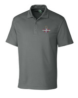 Texas Rangers 2023 World Series Champions Cutter & Buck CB Drytec Genre Textured Solid Mens Big and Tall Polo EG_MANN_HG 1