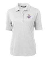 Texas Rangers 2023 World Series Champions Cutter & Buck Virtue Eco Pique Recycled Womens Polo WH_MANN_HG 1