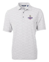 Texas Rangers 2023 World Series Champions Cutter & Buck Virtue Eco Pique Botanical Print Recycled Mens Polo POL_MANN_HG 1