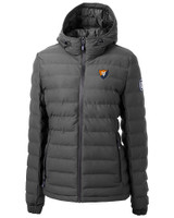 Illinois Fighting Illini College Vault Cutter & Buck Mission Ridge Repreve® Eco Insulated Womens Puffer Jacket EG_MANN_HG 
