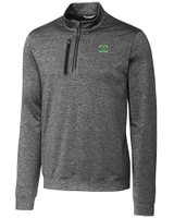 Marshall Thundering Herd Cutter & Buck Stealth Heathered Quarter Zip Mens Pullover EG_MANN_HG 