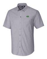 Marshall Thundering Herd Cutter & Buck Stretch Oxford Mens Short Sleeve Dress Shirt CC_MANN_HG 