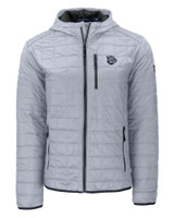 Lehigh Valley IronPigs Cutter & Buck Rainier Primaloft Eco Mens Full Zip Hooded Jacket POL_MANN_HG 1