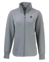 Toronto Blue Jays Cooperstown Cutter & Buck Roam Eco Full Zip Recycled Womens Jacket EG_MANN_HG 1