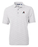 Arizona Diamondbacks Cutter & Buck Virtue Eco Pique Botanical Print Recycled Mens Polo POL_MANN_HG 1