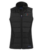 Arizona Diamondbacks Cutter & Buck Evoke Hybrid Eco Softshell Recycled Womens Full Zip Vest BL_MANN_HG 1