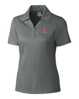 North Carolina State Wolfpack Alumni Cutter & Buck CB Drytec Genre Textured Solid Womens Polo EG_MANN_HG 1