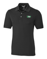 North Dakota Cutter & Buck Advantage Eco Tri-Blend Pique Mens Big and Tall Polo BL_MANN_HG 