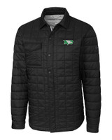 North Dakota Cutter & Buck Rainier PrimaLoft® Mens Eco Insulated Quilted Shirt Jacket BL_MANN_HG 