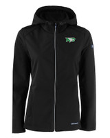 North Dakota Cutter & Buck Evoke Softshell Recycled Full Zip Womens Jacket BL_MANN_HG 