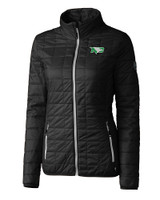North Dakota Cutter & Buck Rainier PrimaLoft®  Womens Eco Insulated Full Zip Puffer Jacket BL_MANN_HG 