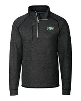 North Dakota Cutter & Buck Mainsail Sweater-Knit Mens Big and Tall Half Zip Pullover Jacket CCH_MANN_HG 