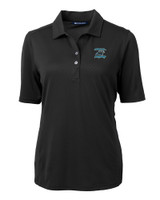 Carolina Panthers Historic Cutter & Buck Virtue Eco Pique Recycled Womens Polo BL_MANN_HG 1
