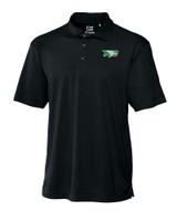 North Dakota Cutter & Buck Genre Textured Solid Mens Polo BL_MANN_HG 
