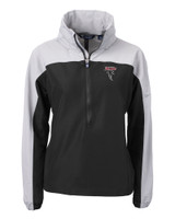 Atlanta Falcons Historic - Cutter & Buck Charter Eco Recycled Womens Anorak Jacket BLPO_MANN_HG 1