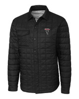 Atlanta Falcons Historic - Cutter & Buck Rainier PrimaLoft® Mens Eco Insulated Quilted Shirt Jacket BL_MANN_HG 1