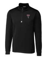 Atlanta Falcons Historic - Cutter & Buck Traverse Stretch Quarter Zip Mens Big and Tall Pullover BL_MANN_HG 1