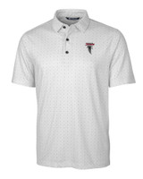 Atlanta Falcons Historic - Cutter & Buck Pike Double Dot Print Stretch Mens Big and Tall Polo CC_MANN_HG 1