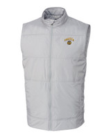 Seattle Mariners City Connect Cutter & Buck Stealth Hybrid Quilted Mens Big and Tall Windbreaker Vest POL_MANN_HG 1