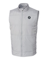 Baltimore Orioles City Connect Cutter & Buck Stealth Hybrid Quilted Mens Big and Tall Windbreaker Vest POL_MANN_HG 1