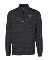 Seattle Mariners City Connect Cutter & Buck Traverse Camo Print Stretch Quarter Zip Mens Big and Tall Pullover BL_MANN_HG 1