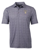 Texas Rangers City Connect Cutter & Buck Pike Magnolia Print Stretch Men's Polo BLPO_MANN_HG 1