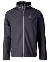 Atlanta Braves City Connect Cutter & Buck Vapor Water Repellent Stretch Mens Full Zip Rain Jacket OSI_MANN_HG 1