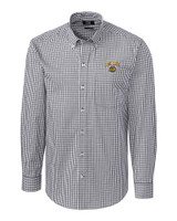 Seattle Mariners City Connect Cutter & Buck Easy Care Stretch Gingham Mens Big and Tall Long Sleeve Dress Shirt CC_MANN_HG 1