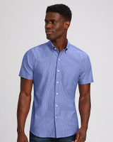 Big & Tall Strive Three Bars Jacquard Short Sleeve 1