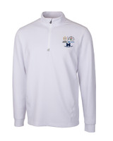 2024 Rose Bowl Champions Cutter & Buck Traverse Stretch Quarter Zip Mens Pullover WH_MANN_HG 1