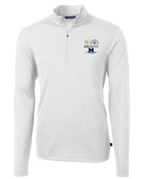 2024 Rose Bowl Champions Cutter & Buck Virtue Eco Pique Recycled Quarter Zip Mens Pullover WH_MANN_HG 1