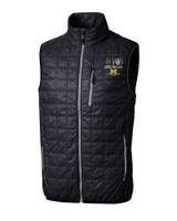 2024 Rose Bowl Champions Cutter & Buck Rainier PrimaLoft® Mens Big and Tall Eco Insulated Full Zip Puffer Vest DNSV_MANN_HG 1