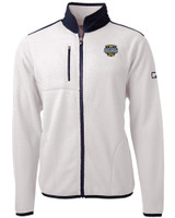 Michigan Wolverines 2023 College Football National Champions Cutter & Buck Cascade Eco Sherpa Mens Big & Tall Fleece Jacket SHNV_MANN_HG 1