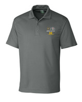 2024 Rose Bowl Champions Cutter & Buck CB Drytec Genre Textured Solid Mens Polo EG_MANN_HG 1