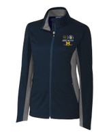 2024 Rose Bowl Champions Cutter & Buck Navigate Softshell Womens Full Zip Jacket LYN_MANN_HG 1