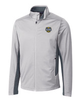 Michigan Wolverines 2023 College Football National Champions Cutter & Buck Navigate Softshell Mens Full Zip Jacket POL_MANN_HG 1