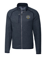 Michigan Wolverines 2023 College Football National Champions Cutter & Buck Mainsail Sweater-Knit Mens Full Zip Jacket LNH_MANN_HG 1