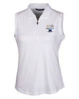 2024 Rose Bowl Champions Cutter & Buck Forge Stretch Womens Sleeveless Polo WH_MANN_HG 1