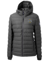 Michigan Wolverines 2023 College Football National Champions Cutter & Buck Mission Ridge Repreve® Eco Insulated Womens Puffer Jacket EG_MANN_HG 1