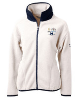 2024 Rose Bowl Champions Cutter & Buck Cascade Eco Sherpa Womens Fleece Jacket SHNV_MANN_HG 1