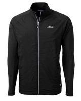 ACC Conference Cutter & Buck Adapt Eco Knit Hybrid Recycled Mens Big & Tall Full Zip Jacket BL_MANN_HG 