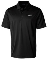 ACC Conference Cutter & Buck Prospect Eco Textured Stretch Recycled Mens Short Sleeve Polo BL_MANN_HG 
